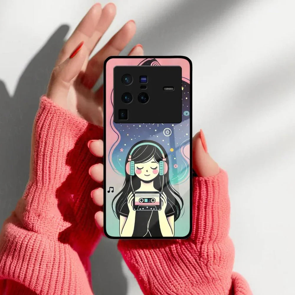 Luna Glass Case Cover For Vivo - ShopOnCliQ