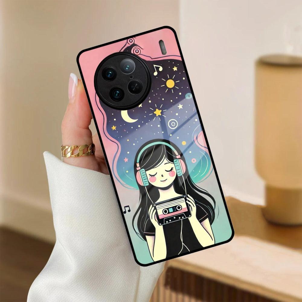 Luna Glass Case Cover For Vivo - ShopOnCliQ