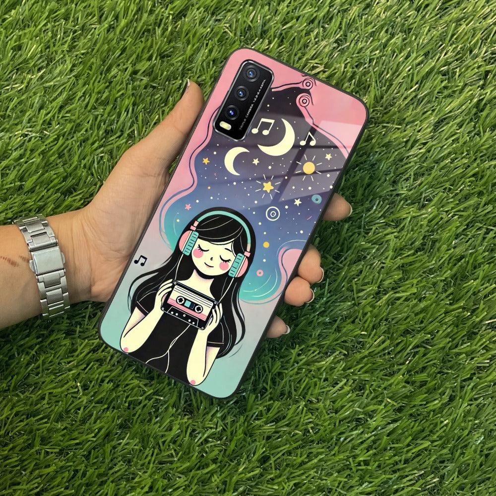Luna Glass Case Cover For Vivo - ShopOnCliQ