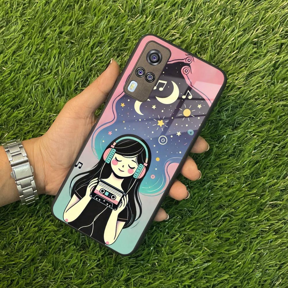 Luna Glass Case Cover For Vivo - ShopOnCliQ