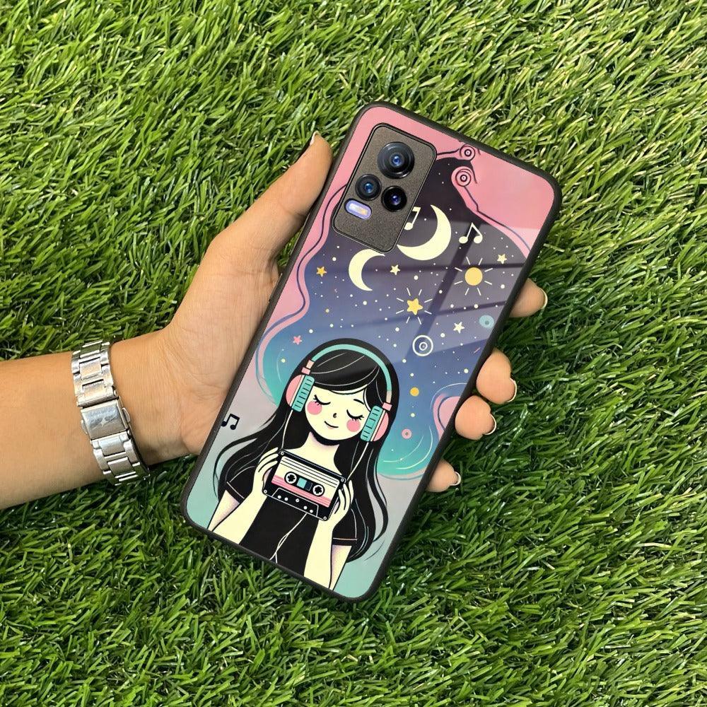 Luna Glass Case Cover For Vivo - ShopOnCliQ