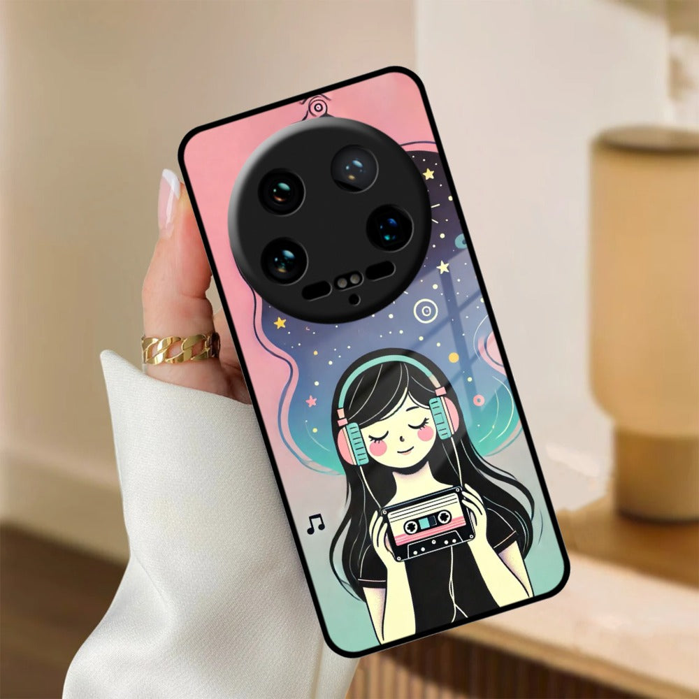 Luna Glass Case Cover For Redmi/Xiaomi