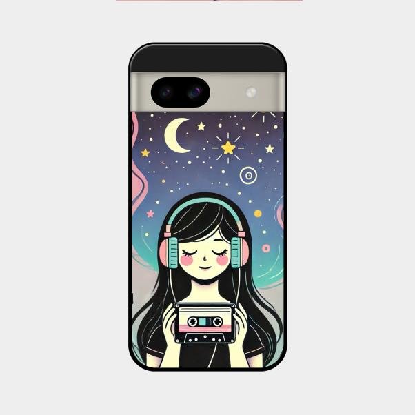 luna glossy metal case cover for Google Pixel 8A 5G