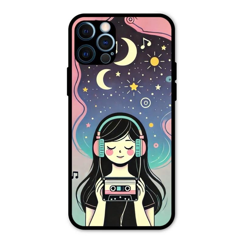 luna glossy metal case cover for iPhone 12 Pro