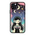 luna glossy metal case cover for iPhone 14 Plus
