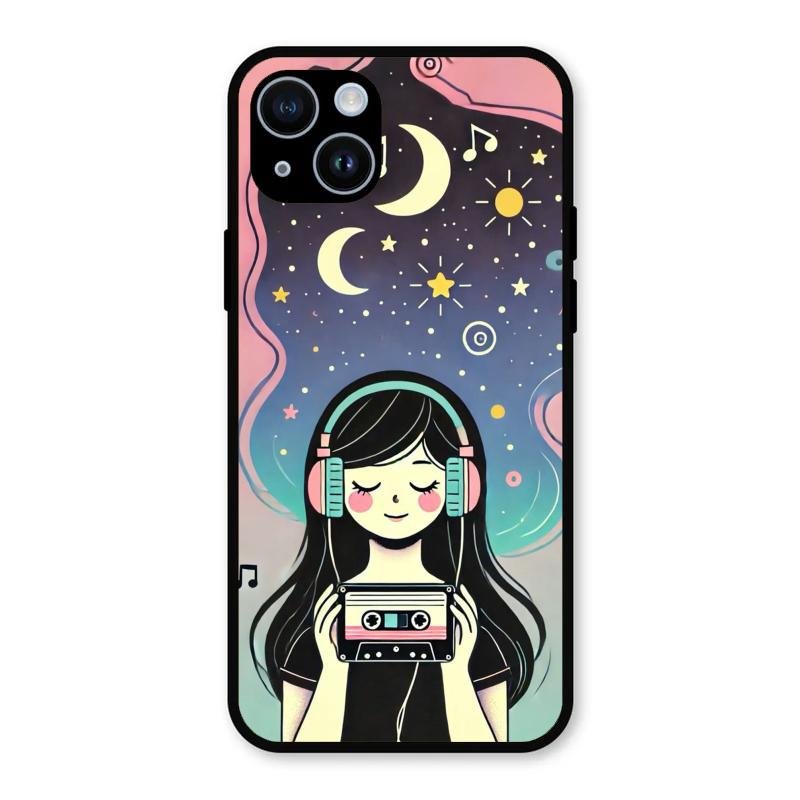 luna glossy metal case cover for iPhone 14