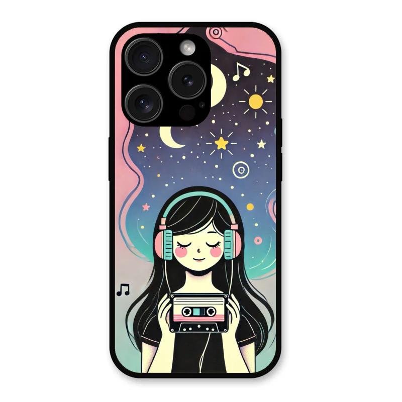 luna glossy metal case cover for iPhone 15 Pro