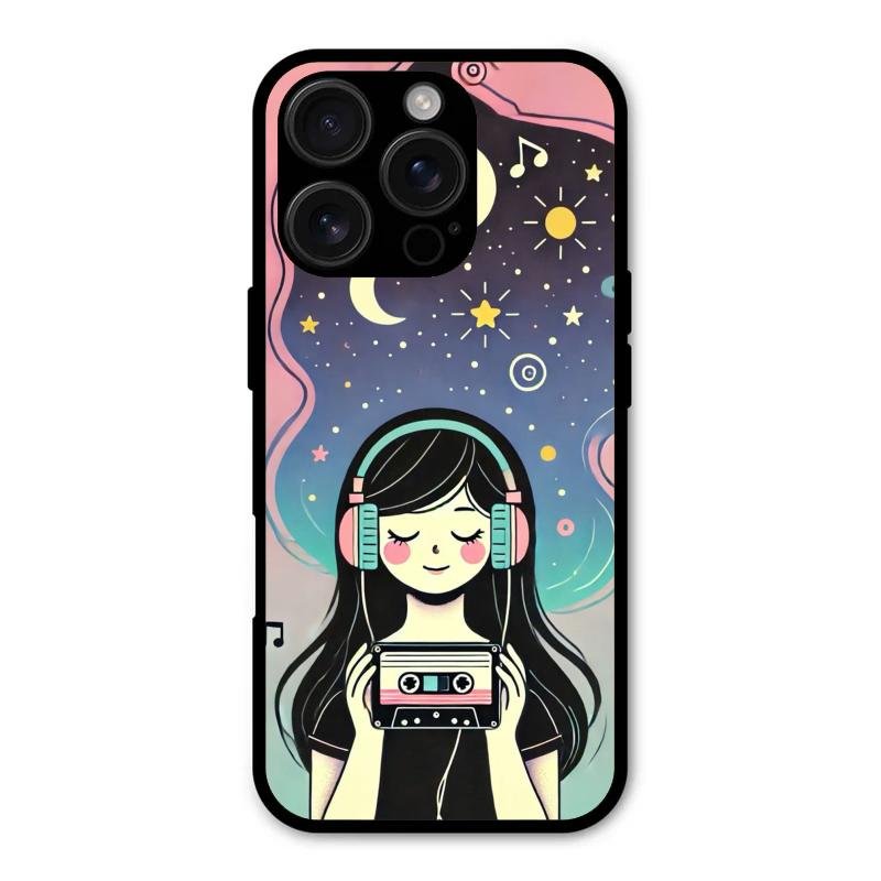 luna glossy metal case cover for iPhone 16 Pro