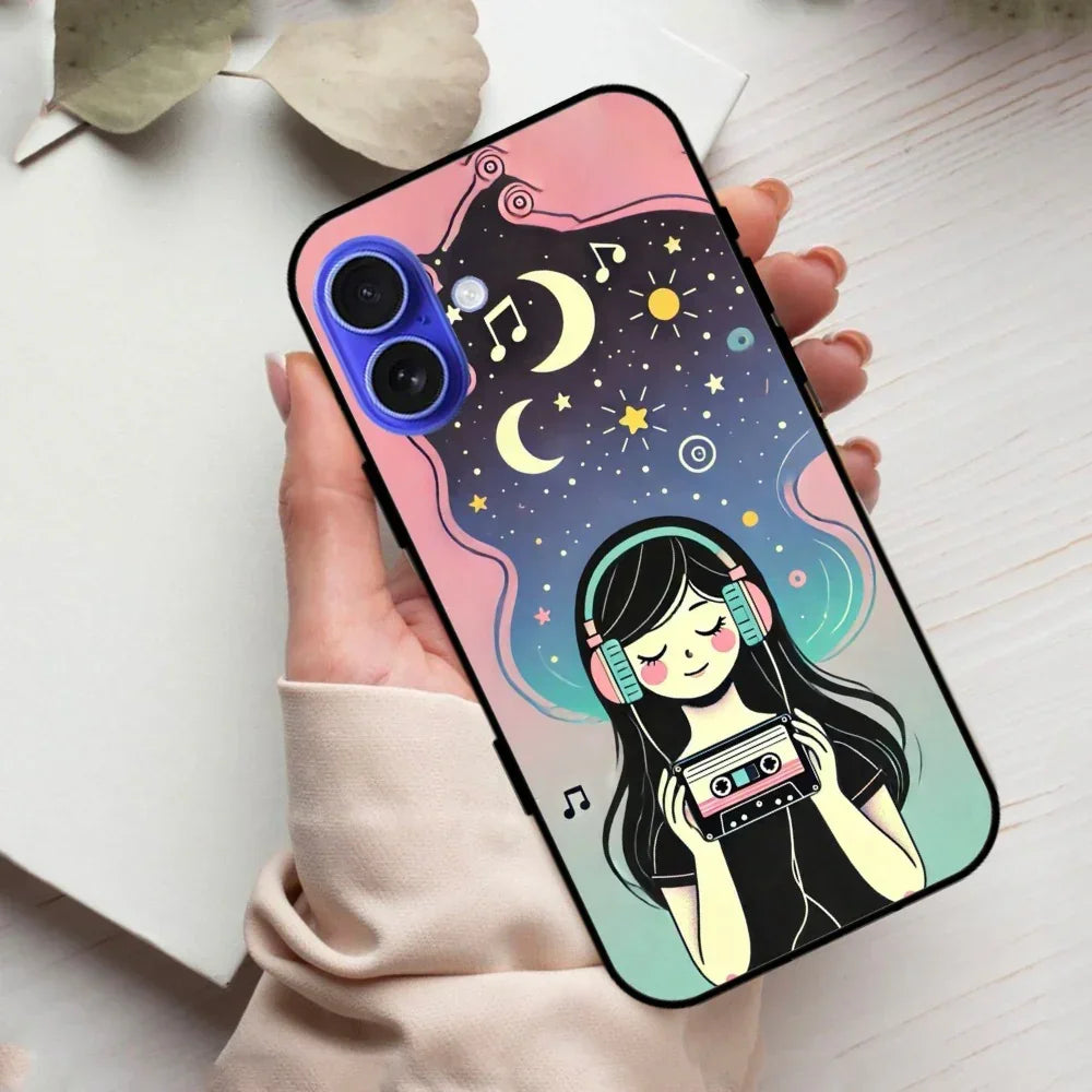 Luna Glossy Metal Case Cover For iPhone - ShopOnCliQ