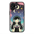 luna glossy metal case cover for iPhone 17