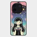 luna glossy metal case cover for Iqoo 12 5G