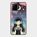 luna glossy metal case cover for Iqoo 9 5G