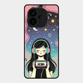 luna glossy metal case cover for Iqoo Neo 10R 5G