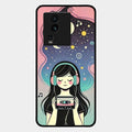 luna glossy metal case cover for Iqoo Neo 7 Pro 5G