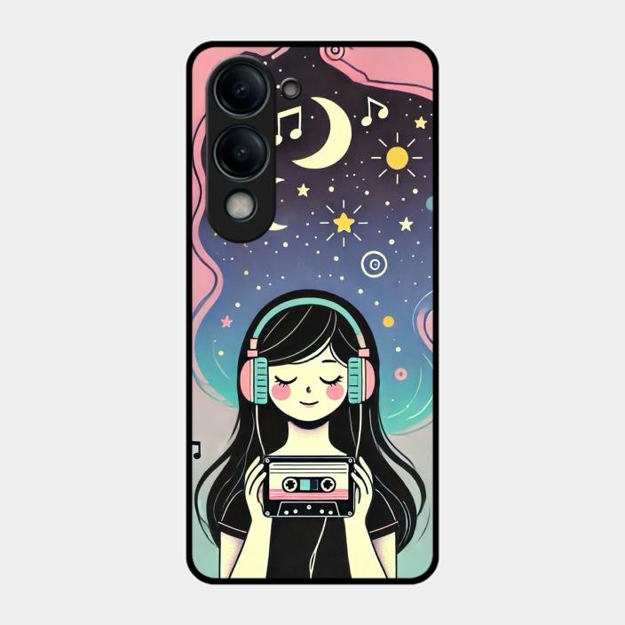 luna glossy metal case cover for Iqoo Z10 Lite