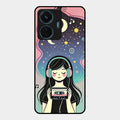 luna glossy metal case cover for Iqoo Z6 Lite 5G
