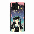 luna glossy metal case cover for Motorola g84 5G