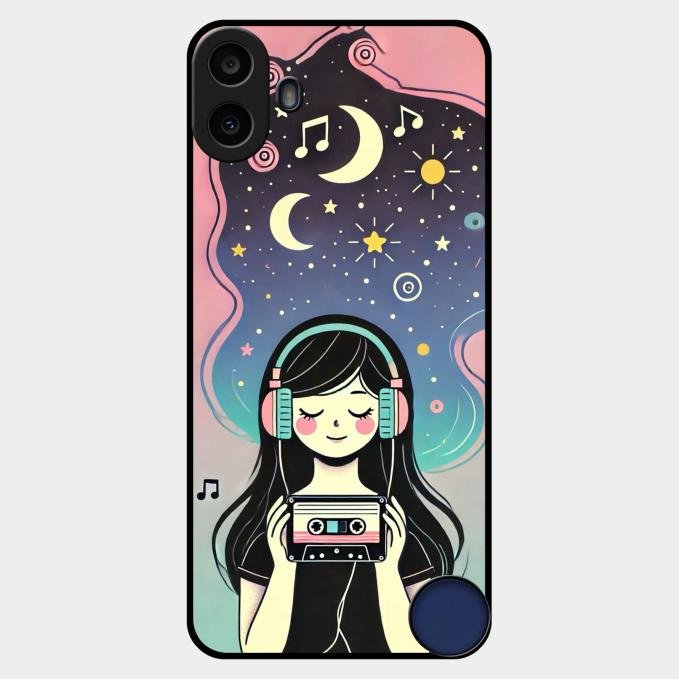 luna glossy metal case cover for Nothing Cmf Phone 1