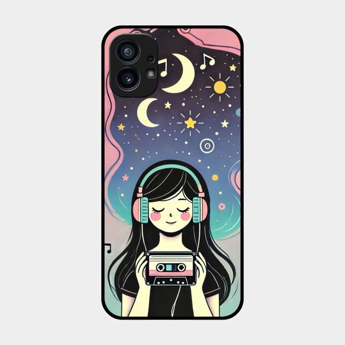 luna glossy metal case cover for Nothing Phone 1