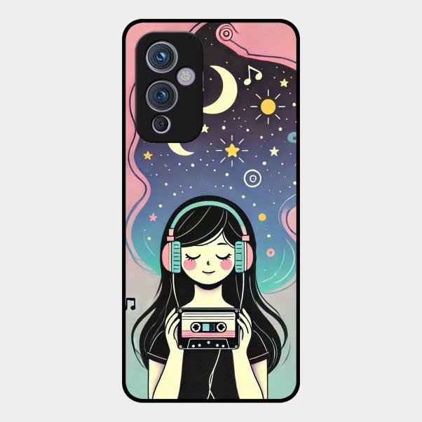 luna glossy metal case cover for Oneplus 9 5G