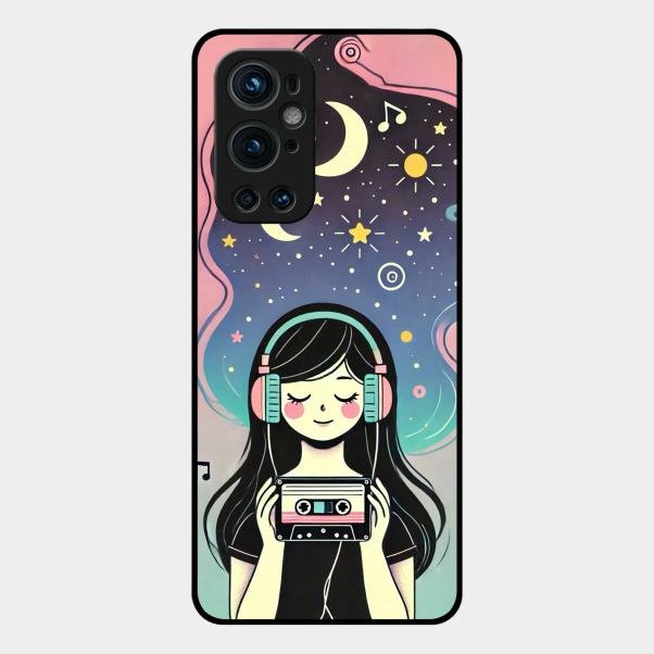 luna glossy metal case cover for Oneplus 9 Pro 5G