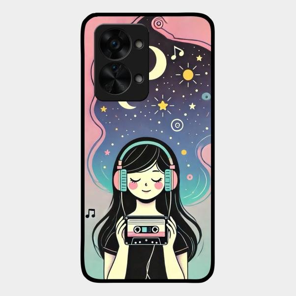 luna glossy metal case cover for Oneplus Nord 2T 5G