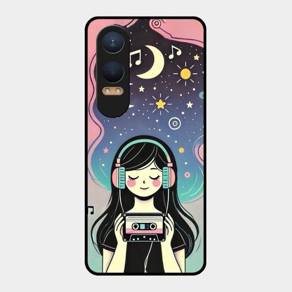 luna glossy metal case cover for Oneplus Nord Ce 4 Lite 5G
