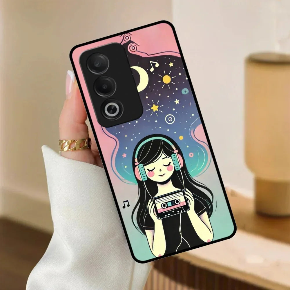 Luna Glossy Metal Case Cover For Oppo - ShopOnCliQ