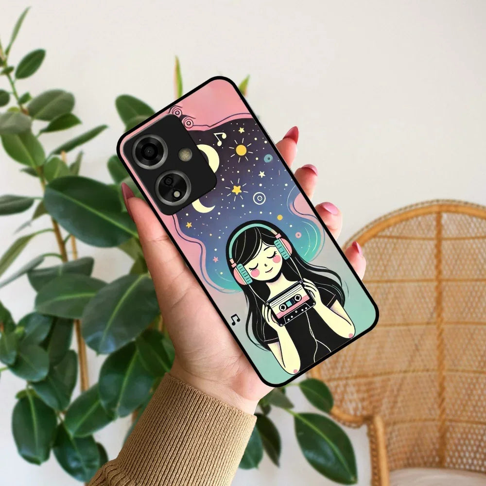 Luna Glossy Metal Case Cover For Oppo - ShopOnCliQ