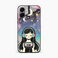 luna glossy metal case cover for Oppo A6X 5G