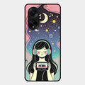 luna glossy metal case cover for Oppo F23 5G