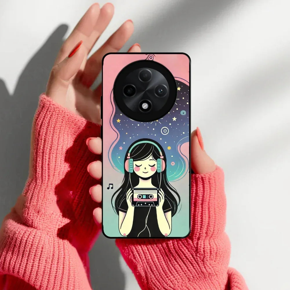 Luna Glossy Metal Case Cover For Oppo - ShopOnCliQ