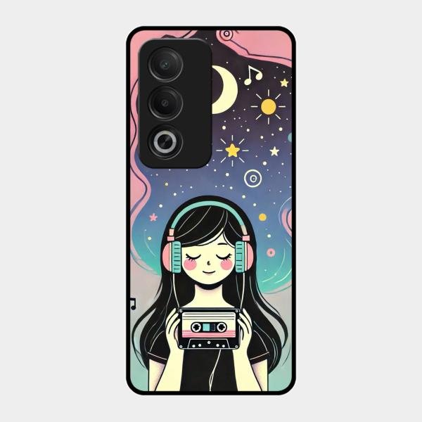 luna glossy metal case cover for Oppo K12X 5G
