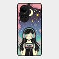 luna glossy metal case cover for Oppo Reno 10 Pro 5G