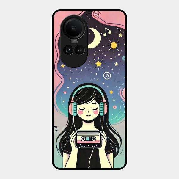 luna glossy metal case cover for Oppo Reno 10 Pro 5G