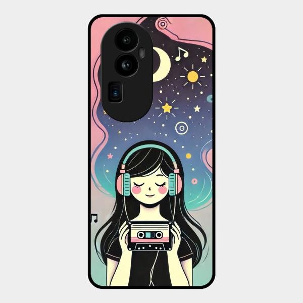 luna glossy metal case cover for Oppo Reno 10 Pro Plus 5G