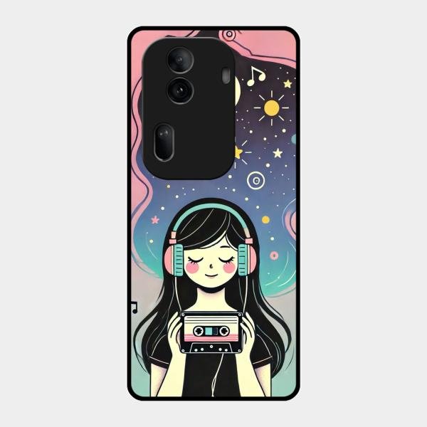 luna glossy metal case cover for Oppo Reno 11 Pro 5G