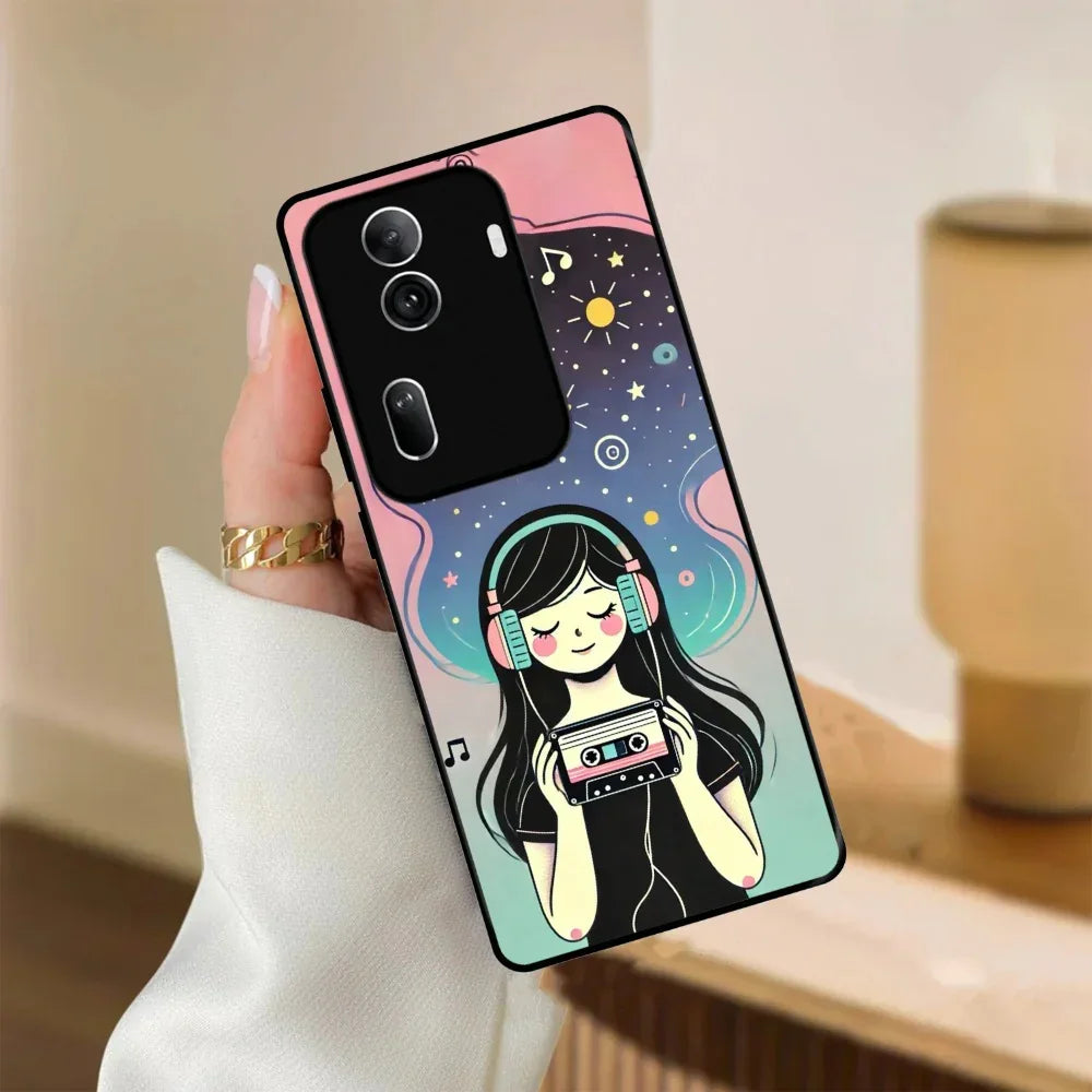 Luna Glossy Metal Case Cover For Oppo - ShopOnCliQ