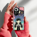 Luna Glossy Metal Case Cover For Oppo - ShopOnCliQ
