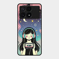 luna glossy metal case cover for Poco X6 Pro 5G