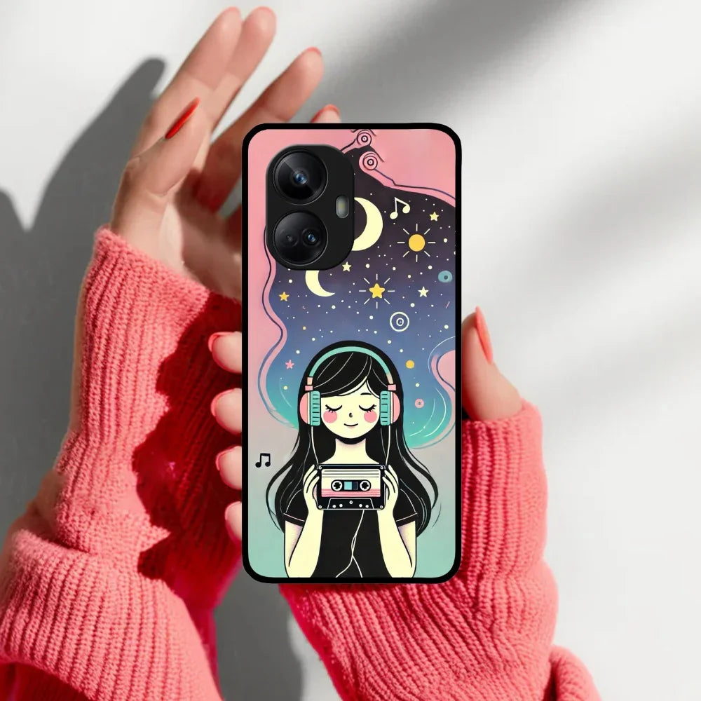 Luna Glossy Metal Case Cover For Realme - ShopOnCliQ