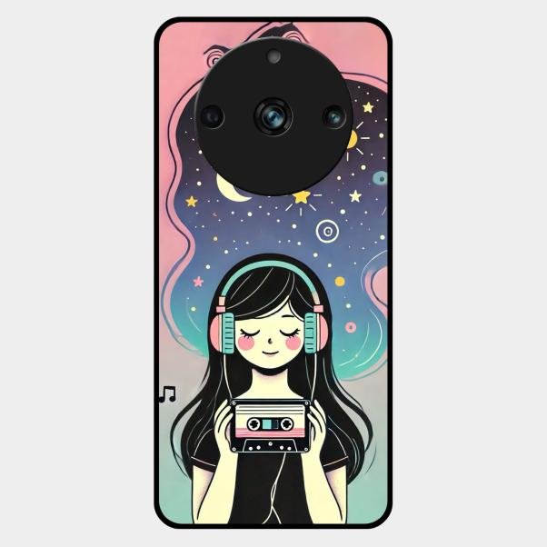 luna glossy metal case cover for Realme 11 Pro 5G