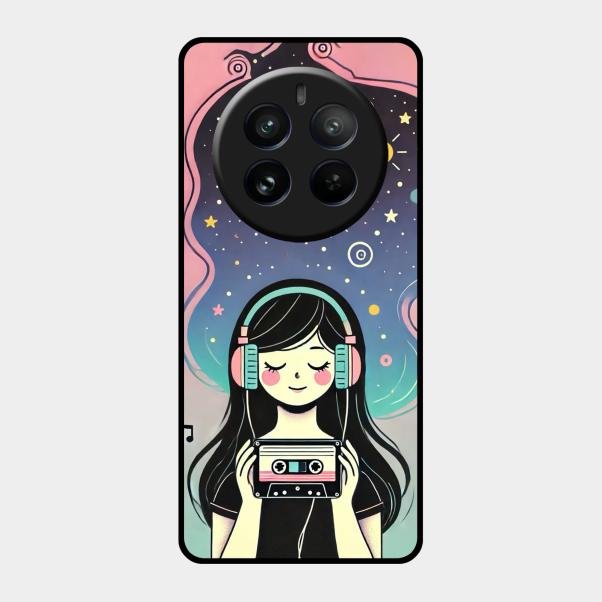 luna glossy metal case cover for Realme 12 Pro 5G