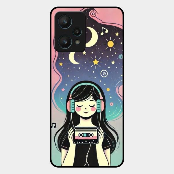 luna glossy metal case cover for Realme 9 Pro 5G