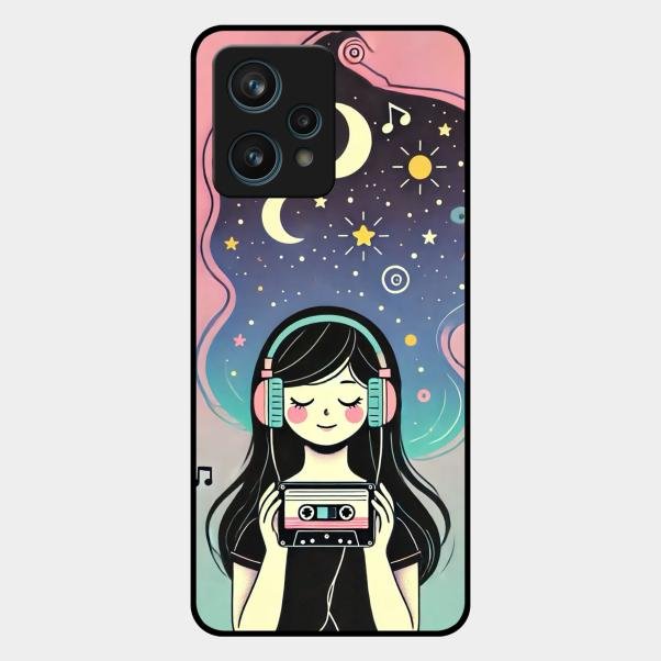 luna glossy metal case cover for Realme 9 Pro Plus 5G