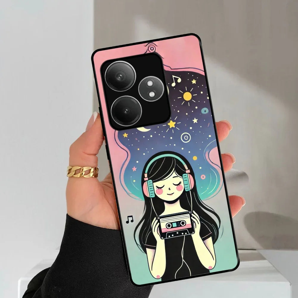 Luna Glossy Metal Case Cover For Realme - ShopOnCliQ