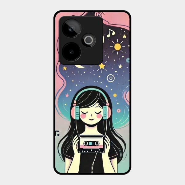 luna glossy metal case cover for Realme Gt 7 5G