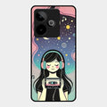 luna glossy metal case cover for Realme Gt 7T 5G