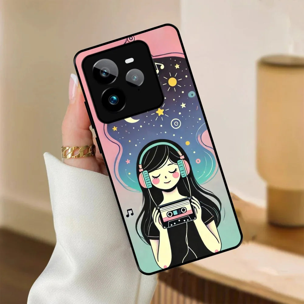 Luna Glossy Metal Case Cover For Realme - ShopOnCliQ