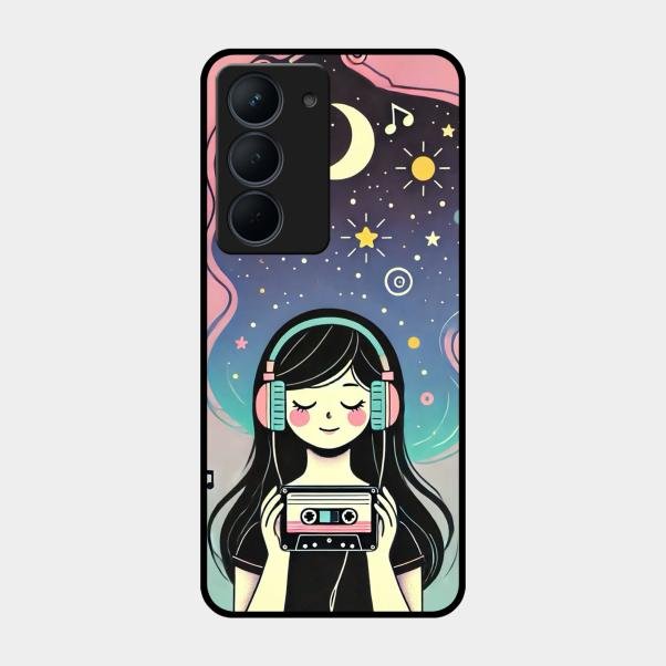luna glossy metal case cover for Realme Narzo 80X 5G